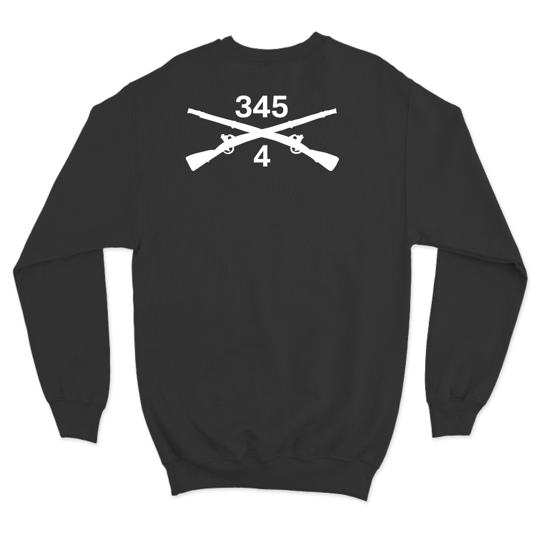 4-345th BN, 1 BDE V2 Crewneck Sweatshirt