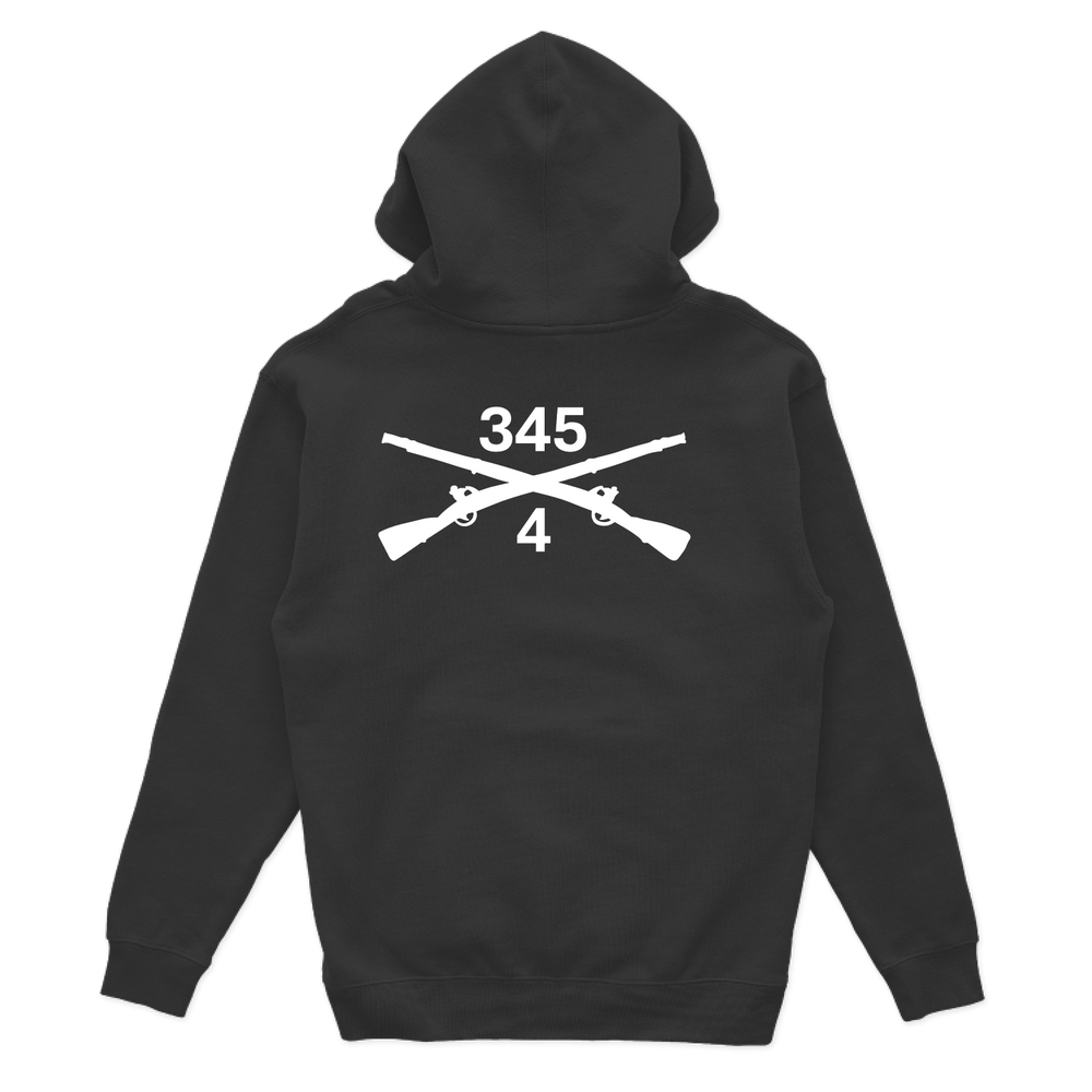 4-345th BN, 1 BDE V2 Hoodies