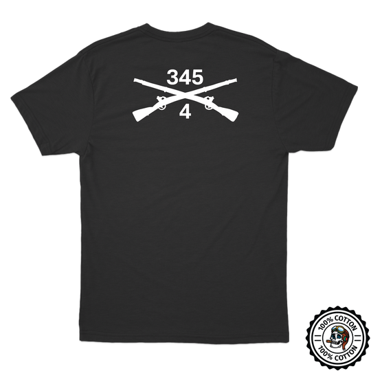 4-345th BN, 1 BDE V2 T-Shirts