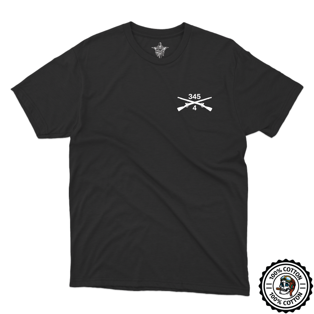 4-345th BN, 1 BDE V1 T-Shirts