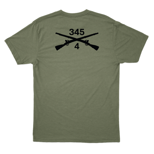4-345th BN, 1 BDE V2 T-Shirts