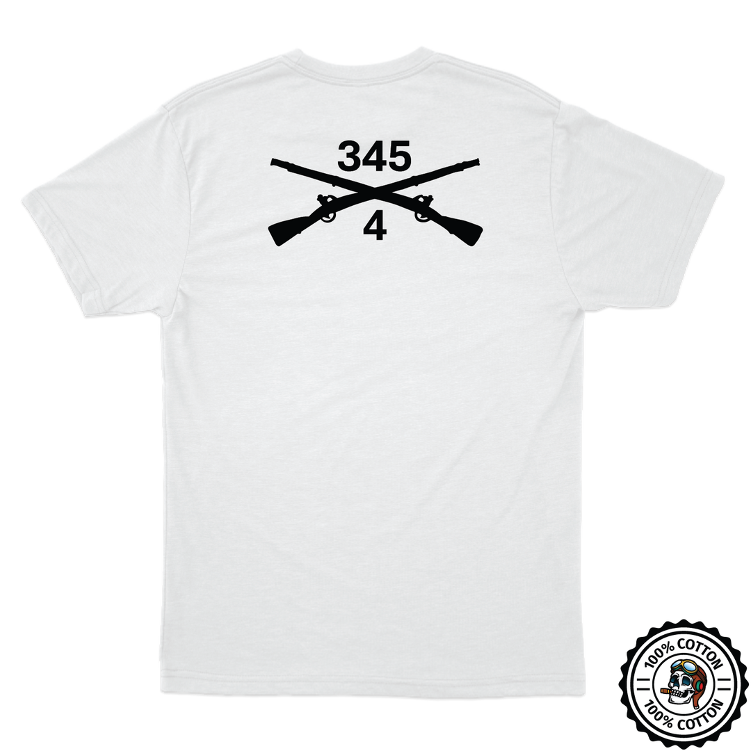 4-345th BN, 1 BDE V2 T-Shirts