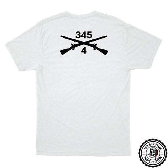 4-345th BN, 1 BDE V2 T-Shirts