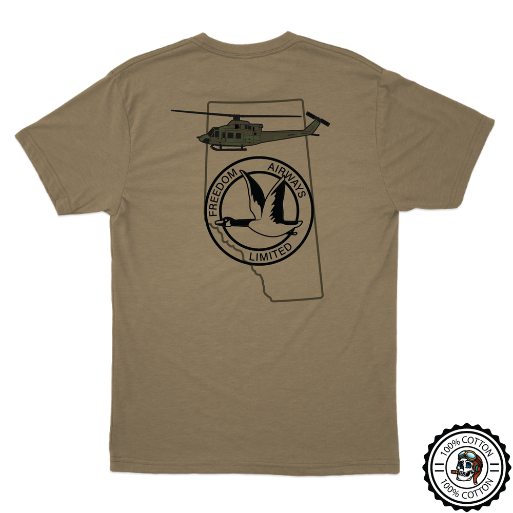 408 Tactical Helicopter Squadron Tan 499 T-Shirt