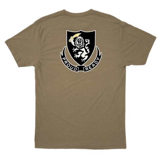 418th CA BN Tan T-Shirt