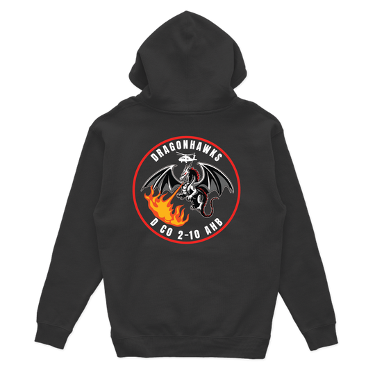 D Co, 2-10 AHB "Dragonhawks" Hoodies