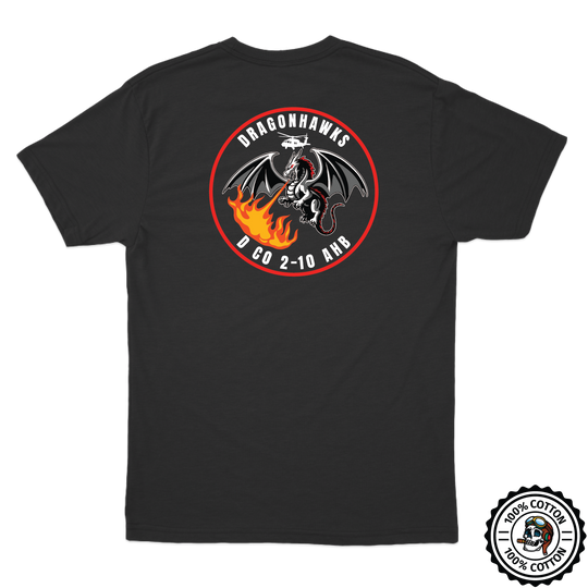 D Co, 2-10 AHB "Dragonhawks" T-Shirts