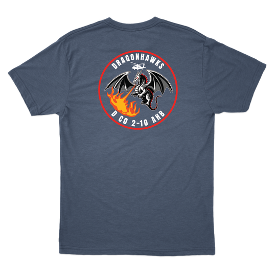 D Co, 2-10 AHB "Dragonhawks" T-Shirts