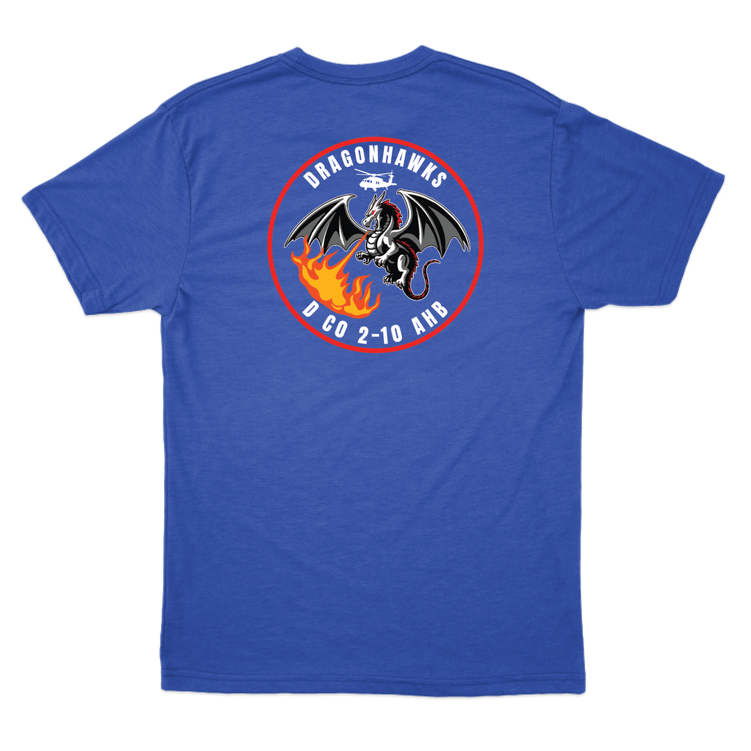 D Co, 2-10 AHB "Dragonhawks" T-Shirts