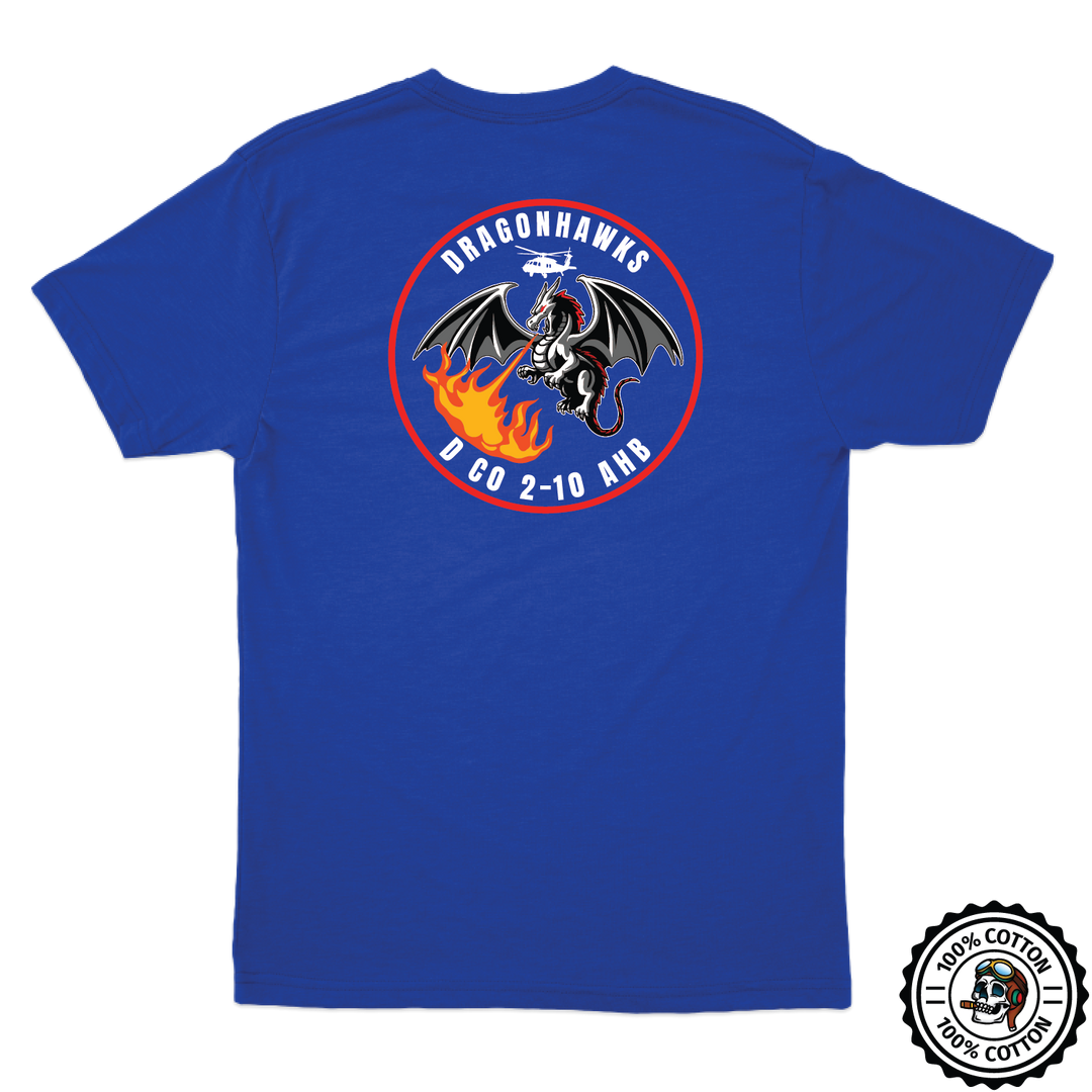 D Co, 2-10 AHB "Dragonhawks" T-Shirts