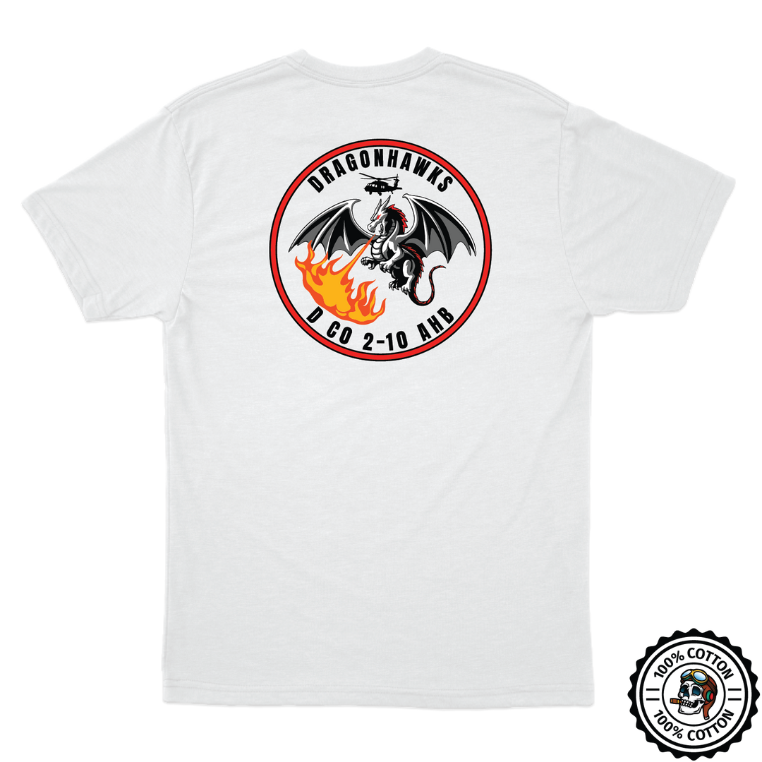 D Co, 2-10 AHB "Dragonhawks" T-Shirts
