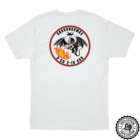 D Co, 2-10 AHB "Dragonhawks" T-Shirts