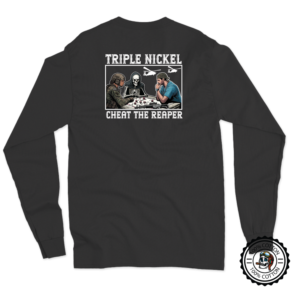 555th FRSD "Triple Nickel" Long Sleeve T-Shirt