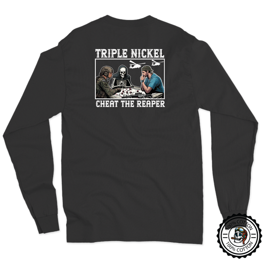 555th FRSD "Triple Nickel" Long Sleeve T-Shirt