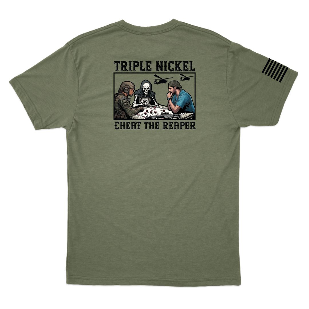 555th FRSD "Triple Nickel" w/Flag T-Shirts