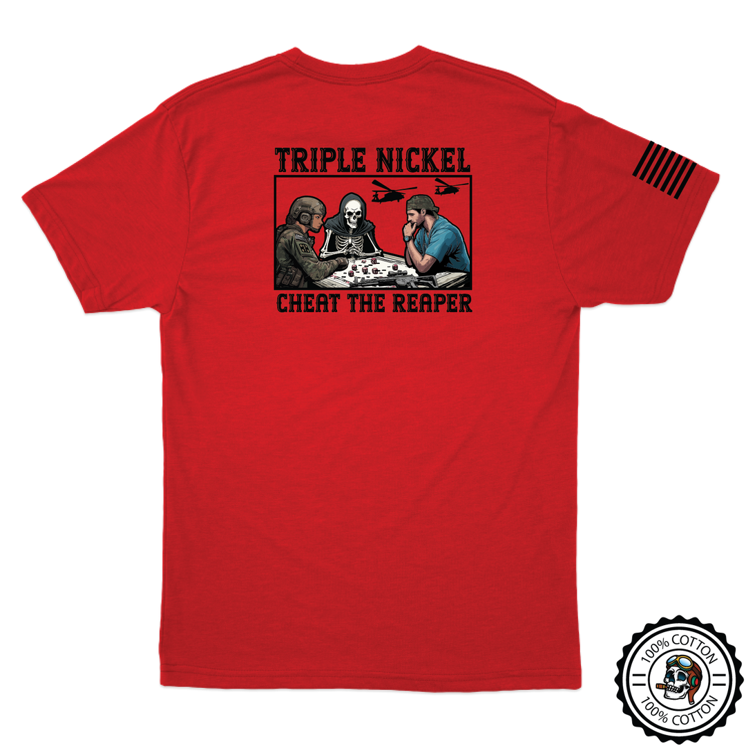 555th FRSD "Triple Nickel" w/Flag T-Shirts