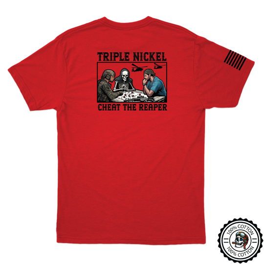 555th FRSD "Triple Nickel" w/Flag T-Shirts