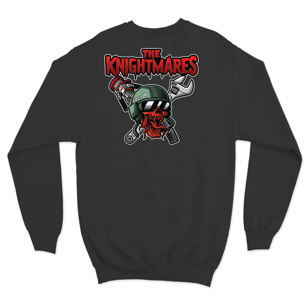 E Co, 2-10 AHB "Knightmares" Crewneck Sweatshirt
