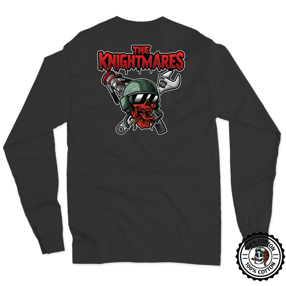 E Co, 2-10 AHB "Knightmares" Long Sleeve T-Shirt