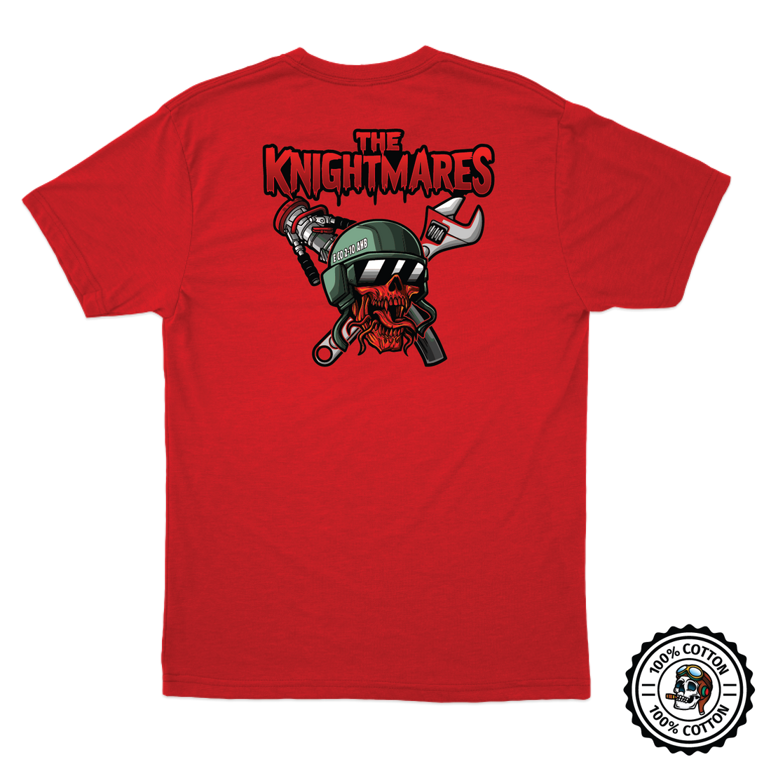E Co, 2-10 AHB "Knightmares" T-Shirts