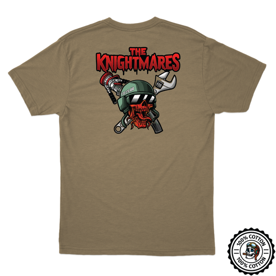 E Co, 2-10 AHB "Knightmares" Tan T-Shirt