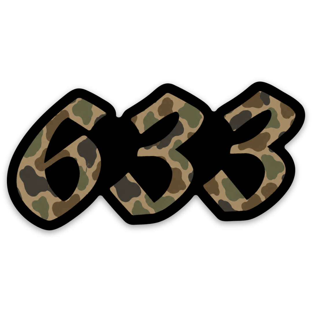CAT 633 Sticker