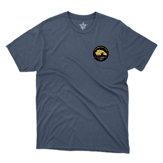 7-158TH LONGHORN_tee_heathernavy_front.png