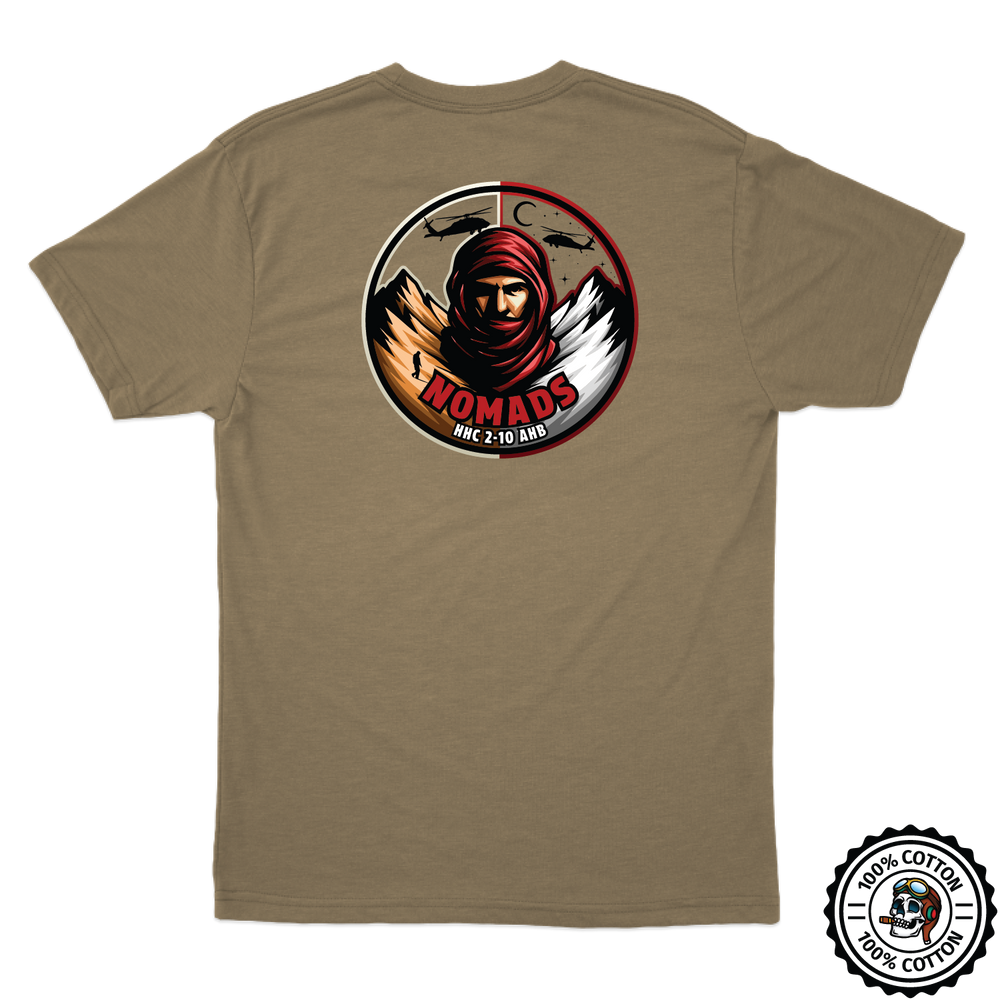 HHC 2-10 AHB "Nomads" 2025 Tan T-Shirt