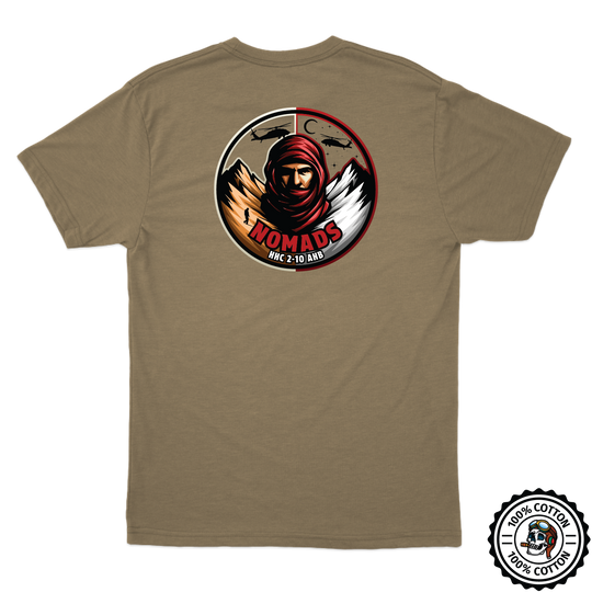 HHC 2-10 AHB "Nomads" 2025 Tan T-Shirt