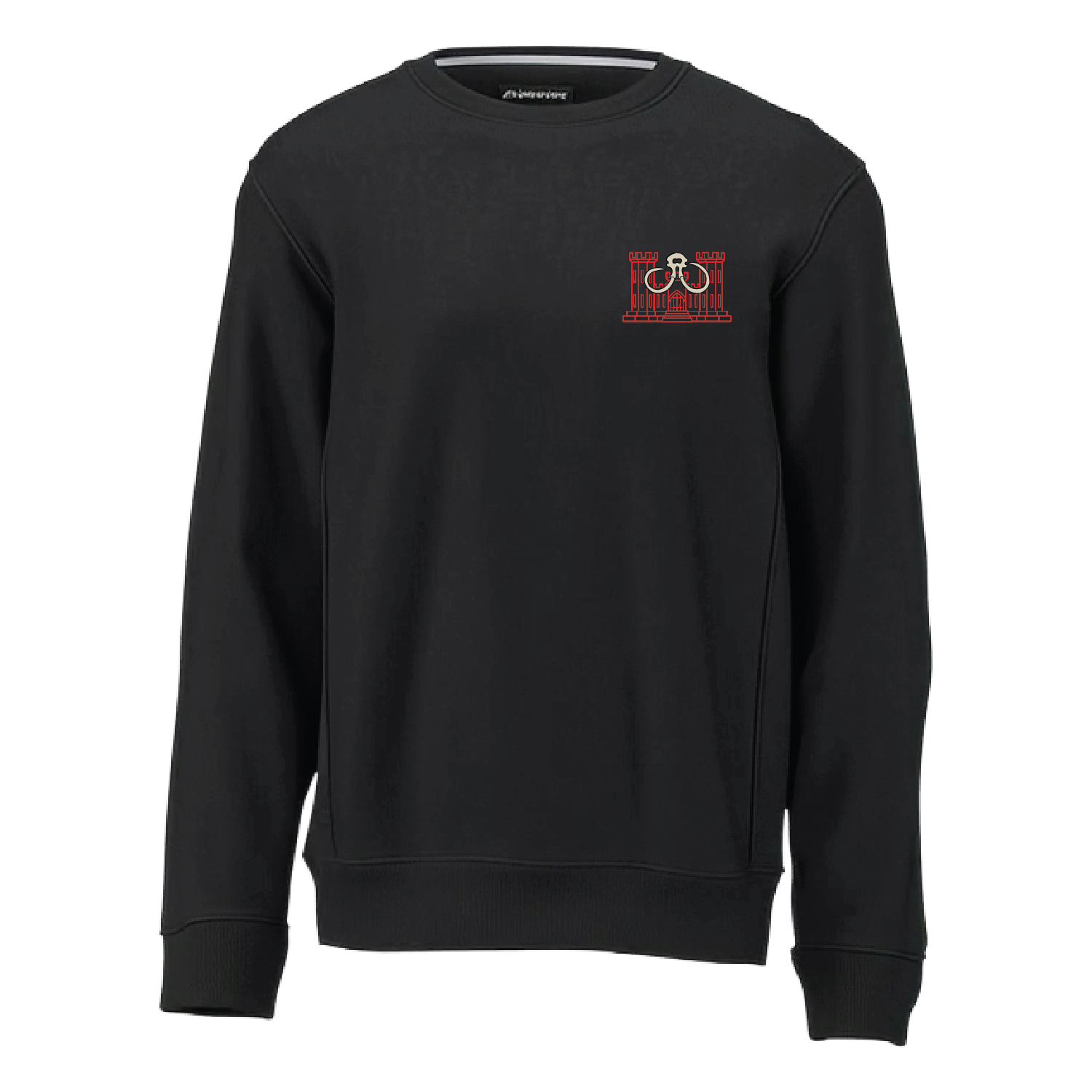 910thescEMBROIDERY_{unit}_heavyweightcrewneck_black_embroidered_front.png