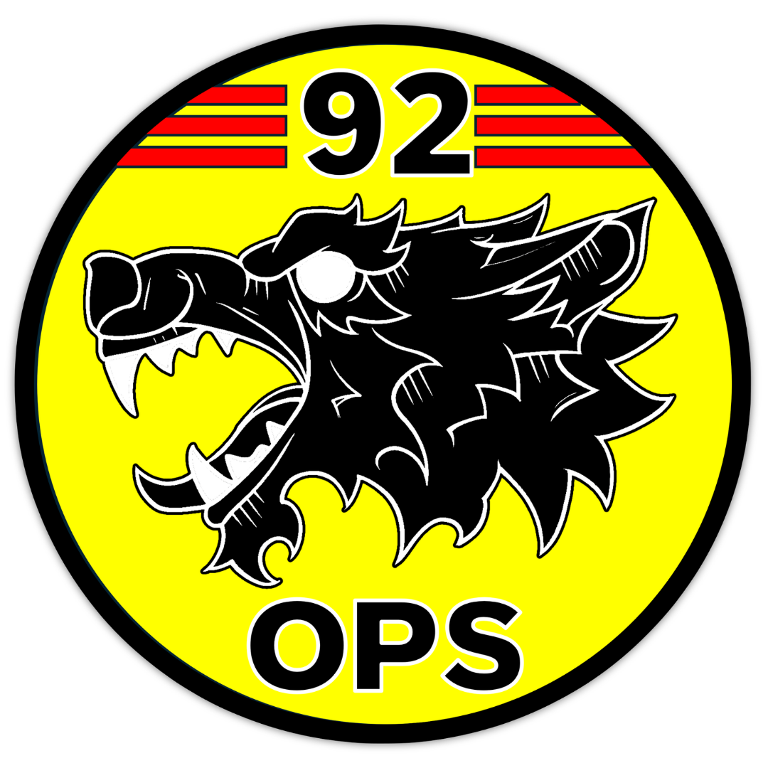 92nd CA BN OPS "Northmen" Sticker