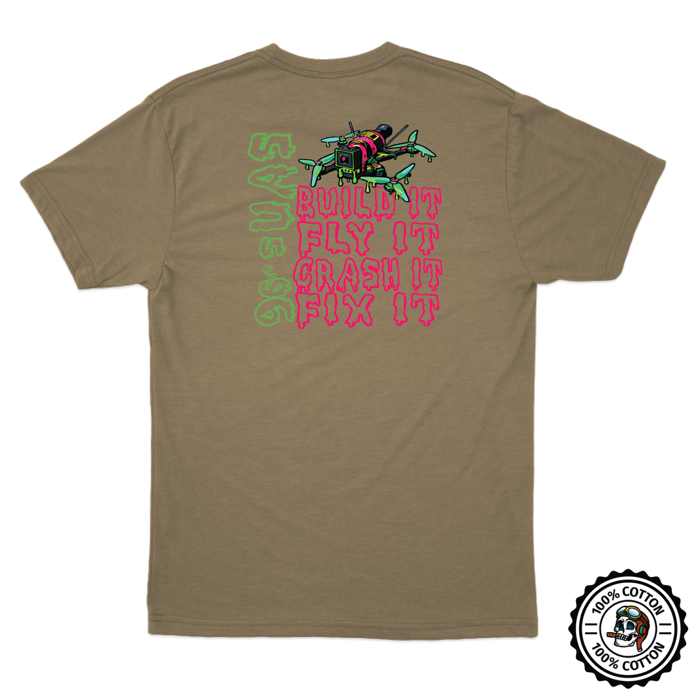 96th CA sUAS Section Tan T-Shirt