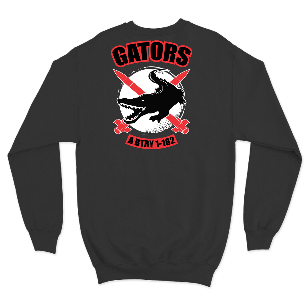 A BTRY, 1-182nd FA "GATORS" Crewneck Sweatshirt