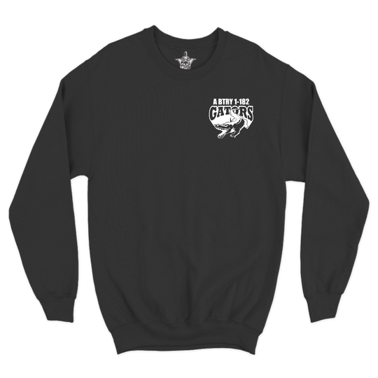 A BTRY, 1-182nd FA "GATORS" Crewneck Sweatshirt