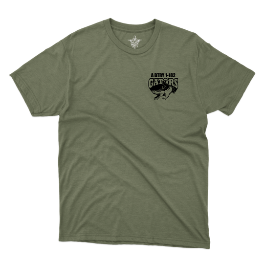A BTRY, 1-182nd FA "GATORS" T-Shirts