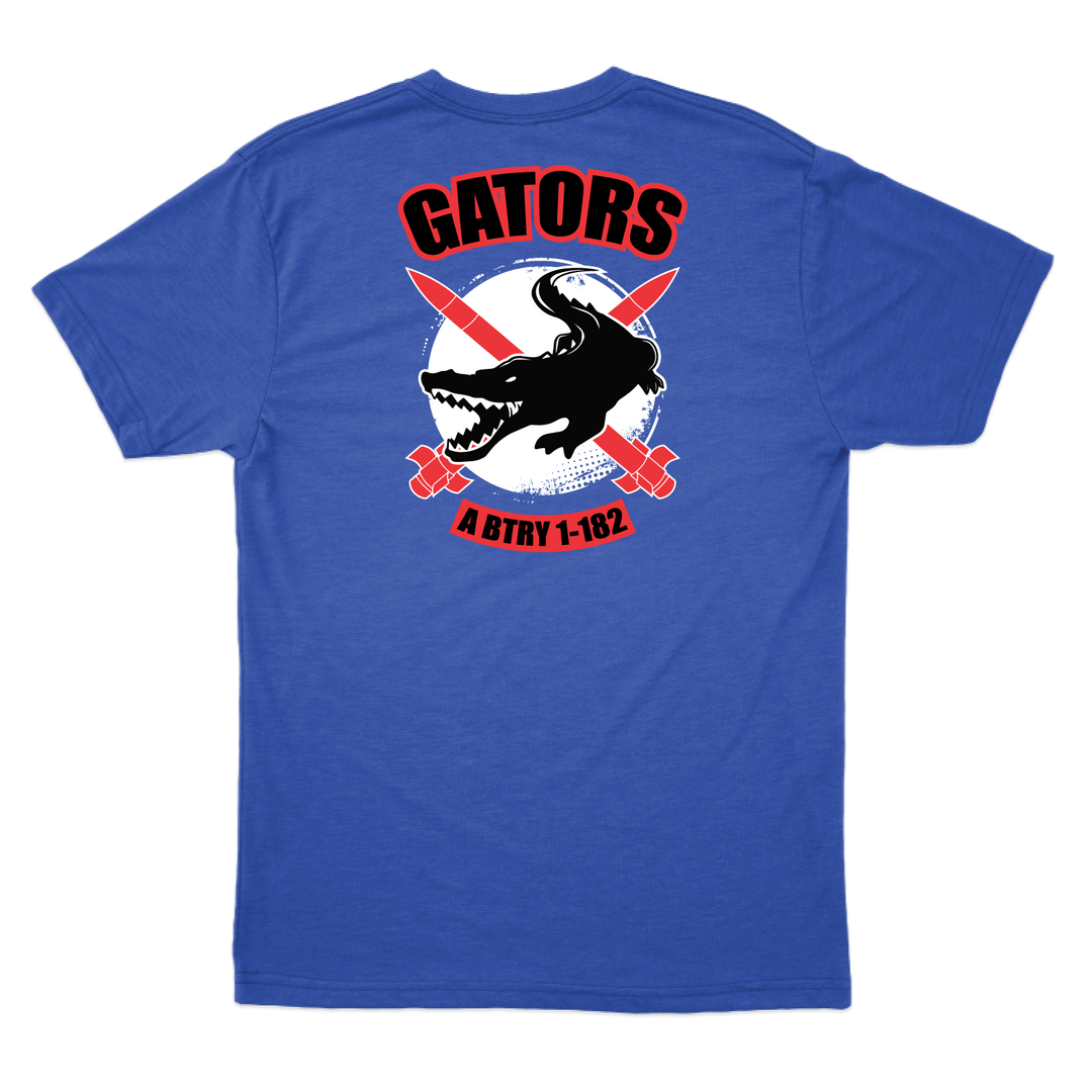 A BTRY, 1-182nd FA "GATORS" T-Shirts