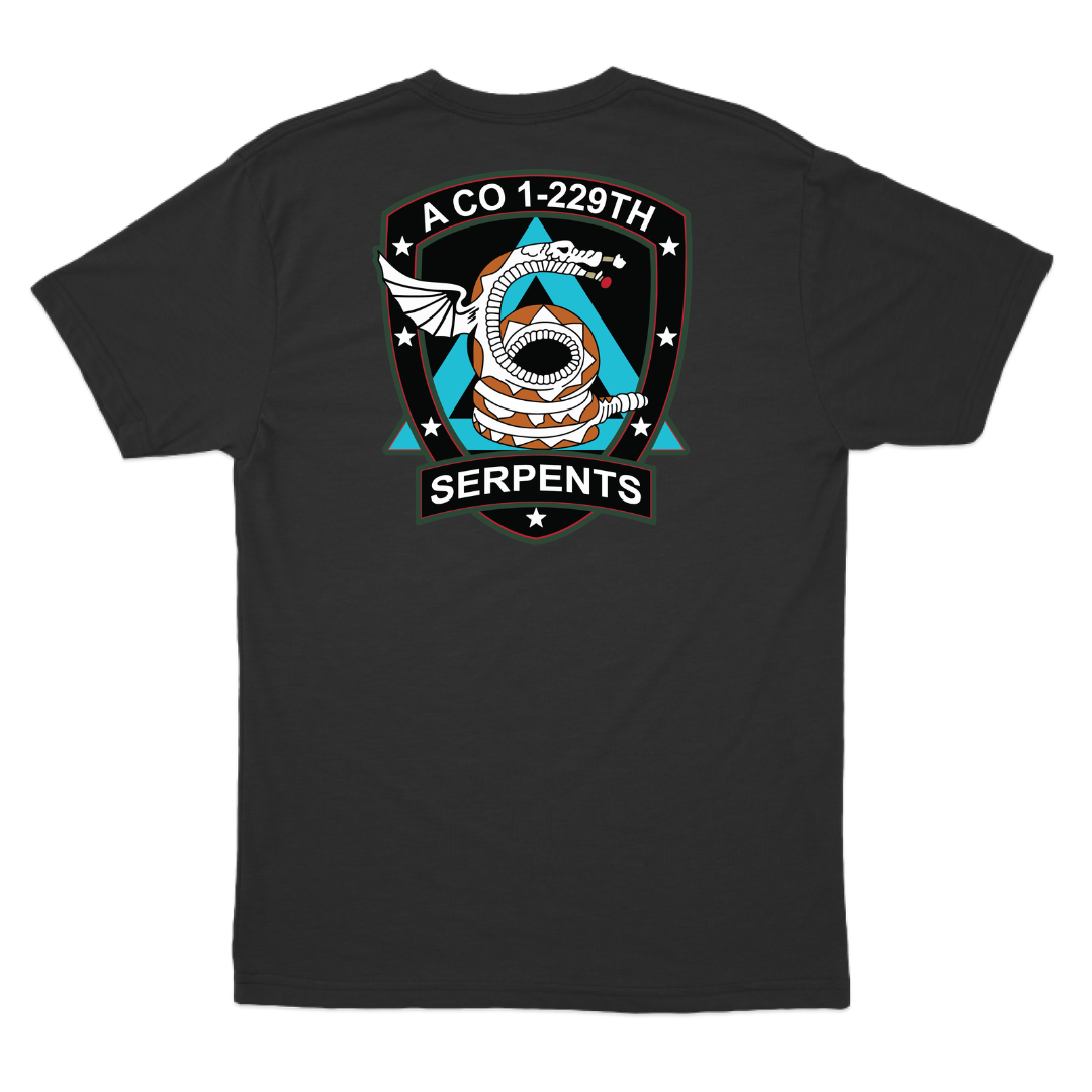 A Co, 1-229 AB "Serpents" T-Shirt