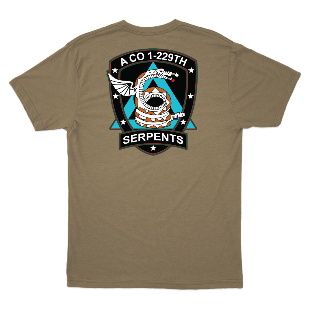 A Co, 1-229 AB "Serpents" Flight Approved T-Shirt