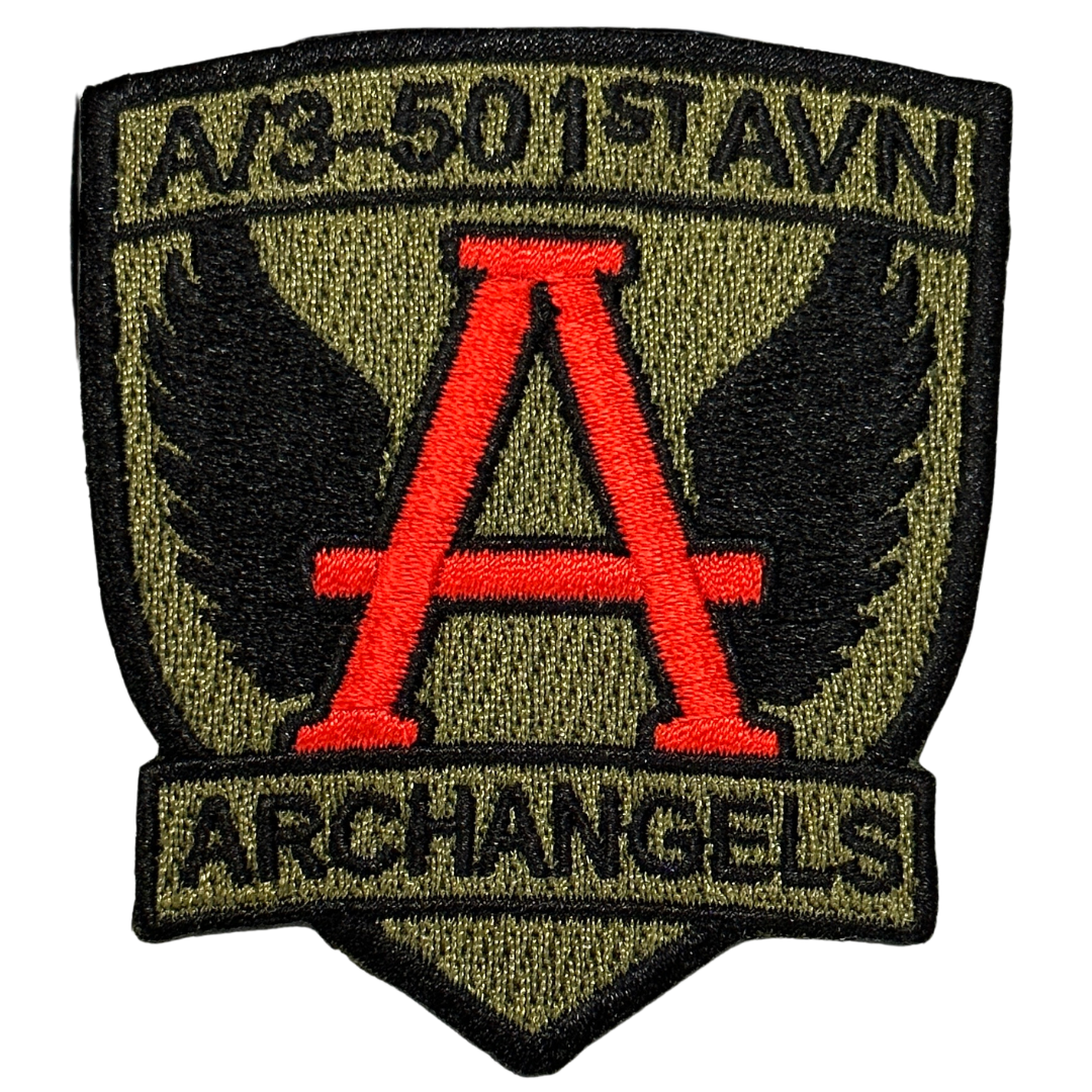 A Co, 3-501 AHB Archangels Patch