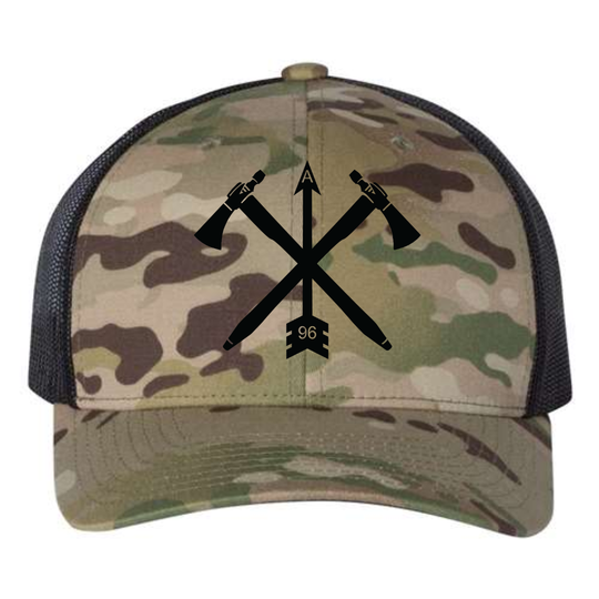 A Co, 96th Civil Affairs Battalion (SO)(A) Embroidered Hats