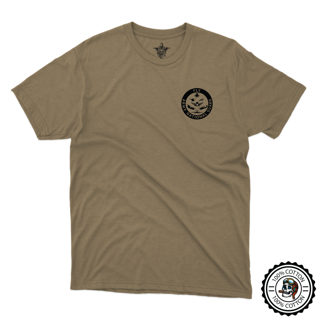 Army National Guard Aviation V2 Tan 499 T Shirt