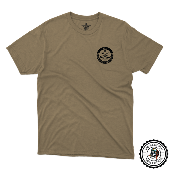 Army National Guard Aviation V2 Tan 499 T-Shirt