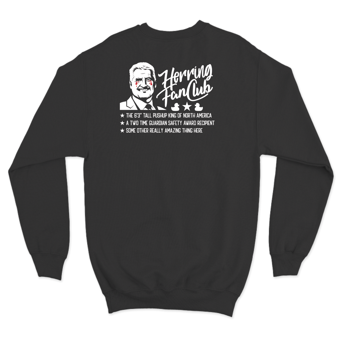 Aviation Safety Herring Fan Club Crewneck Sweatshirt