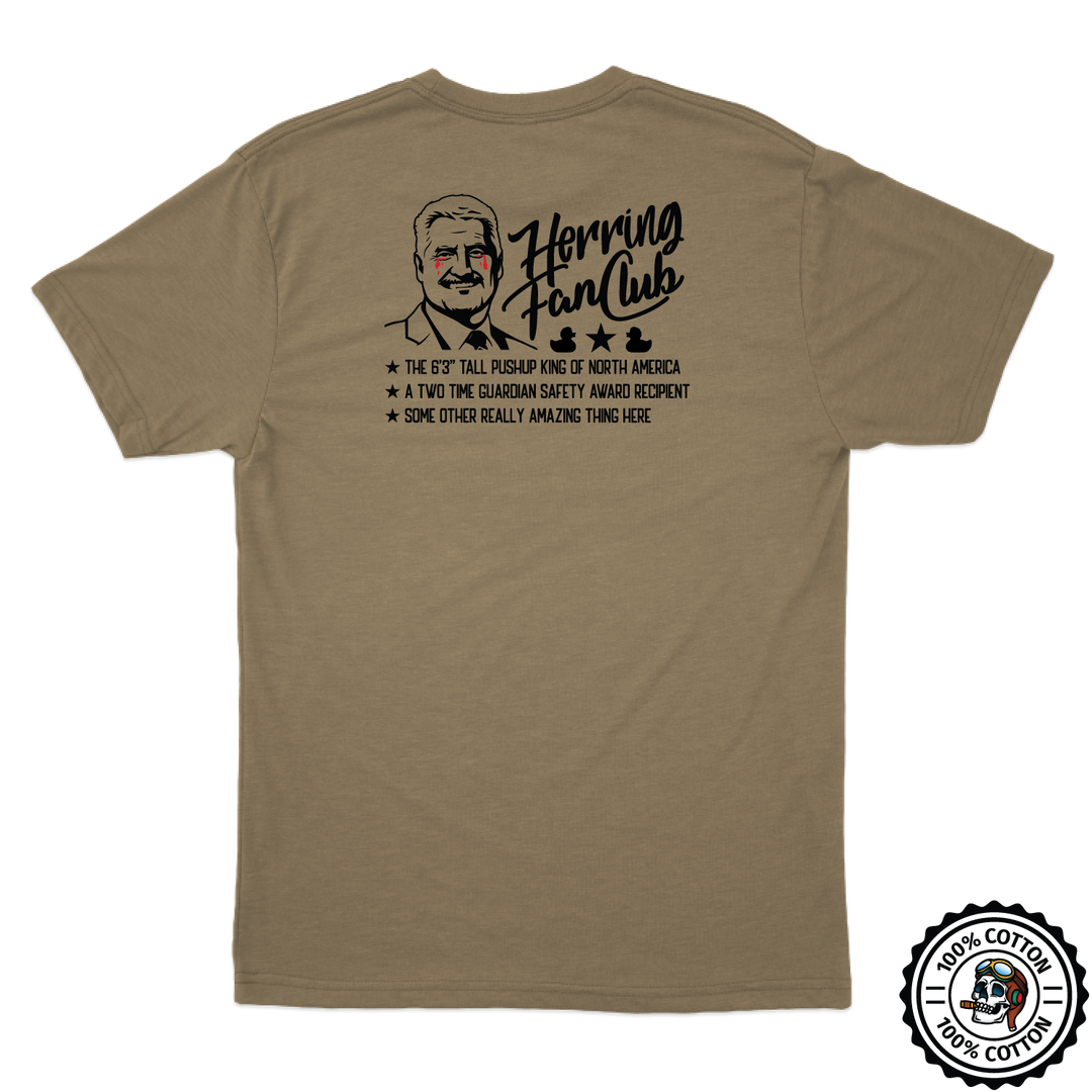 Aviation Safety Herring Fan Club Tan 499 T-Shirt