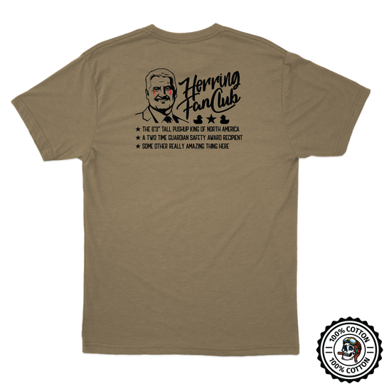 Aviation Safety Herring Fan Club Tan 499 T-Shirt