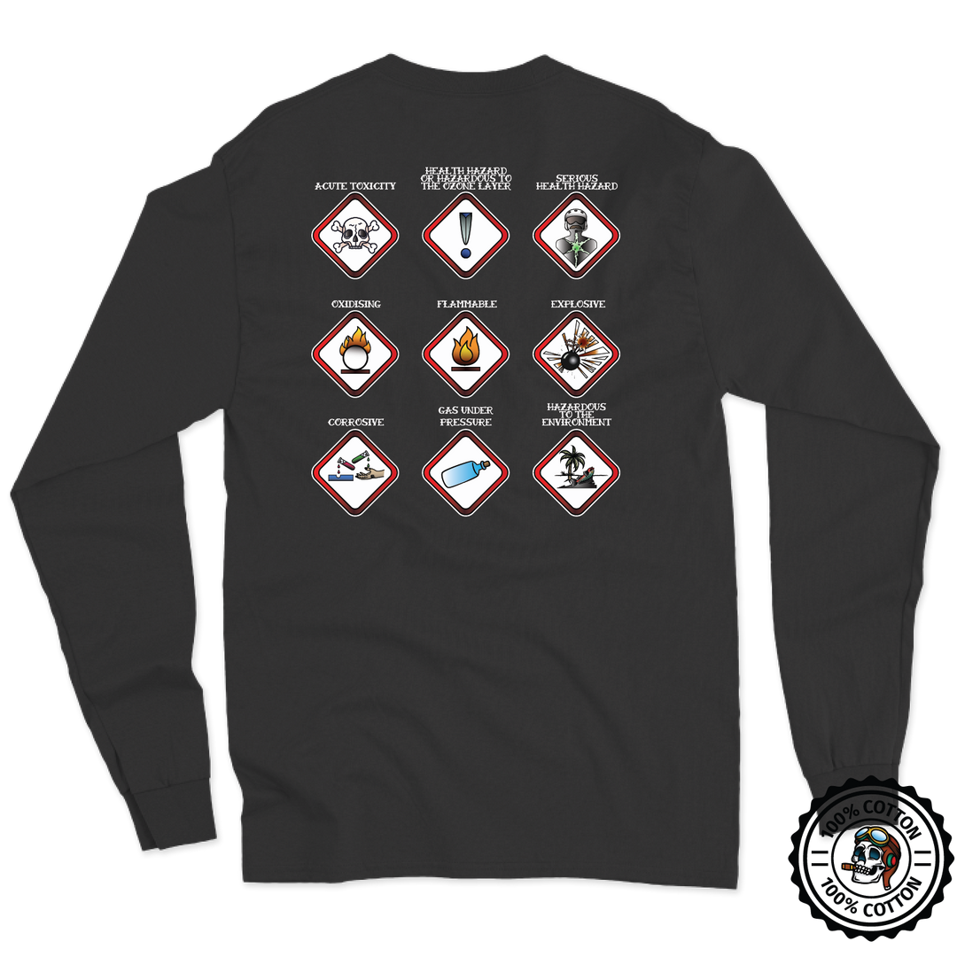 Aviation Safety Hazards Long Sleeve T-Shirt