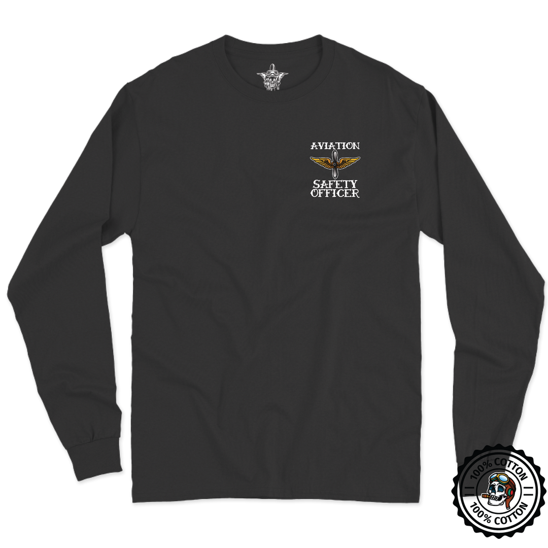Aviation Safety Hazards Long Sleeve T-Shirt