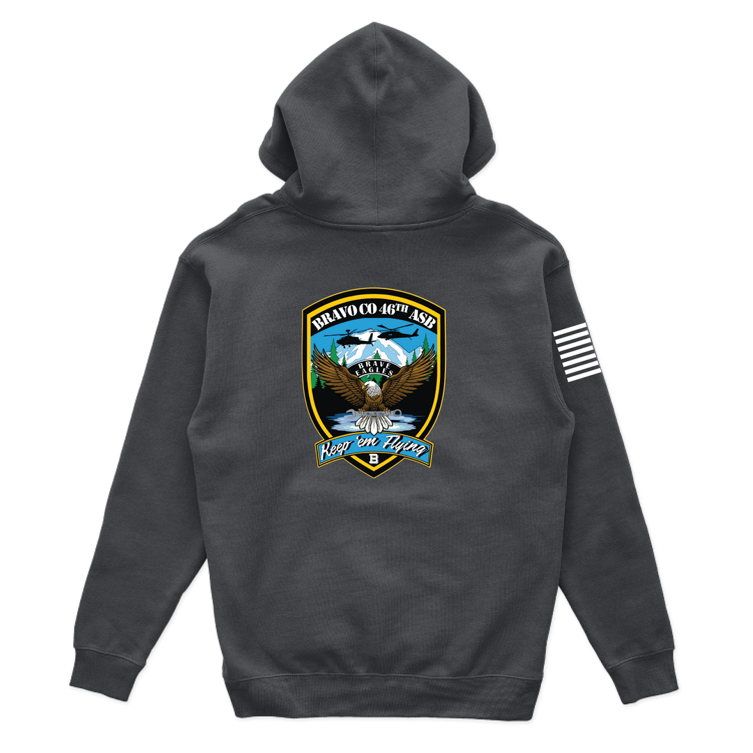 B Co, 46th ASB Hoodies