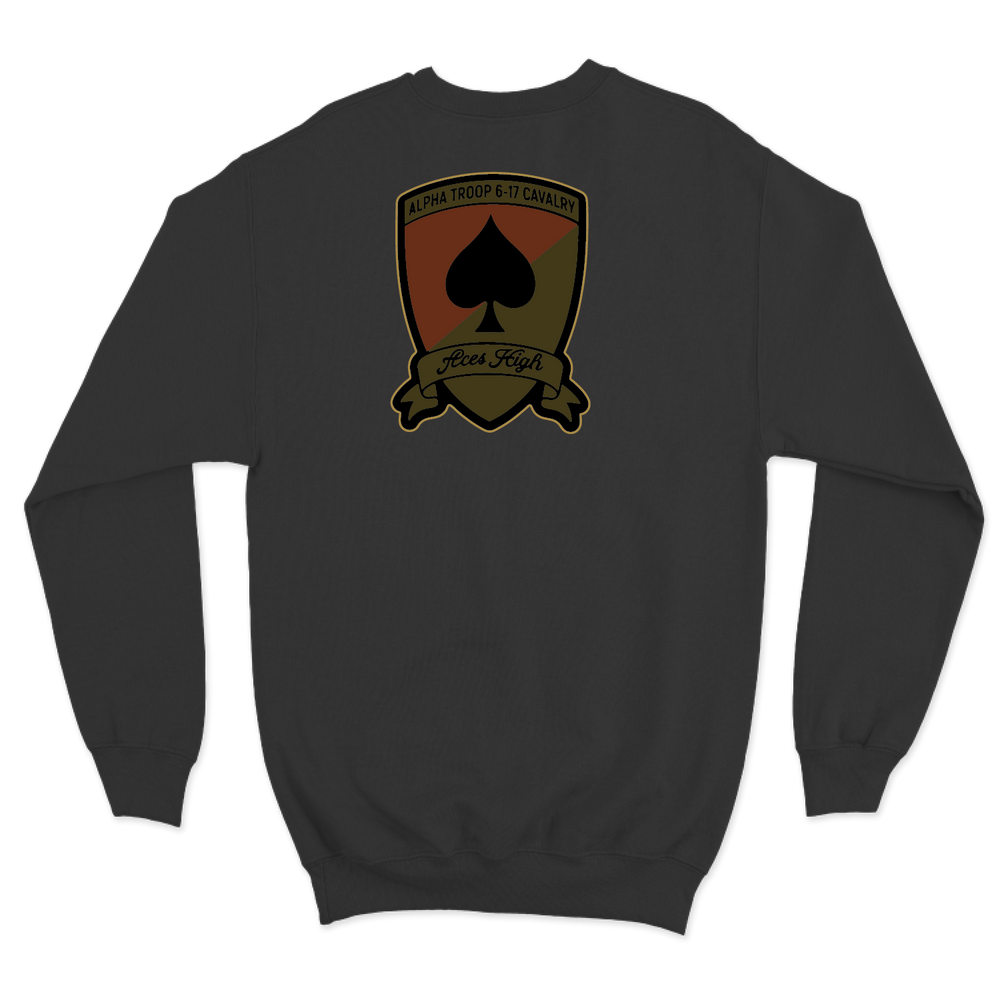 A TRP, 6-17 ACS "Aces High" Subdued Crewneck Sweatshirt