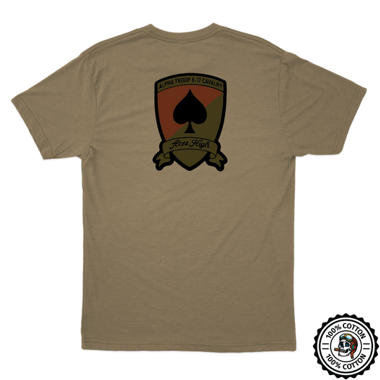 A TRP, 6-17 ACS "Aces High" Subdued Tan 499 T-Shirt